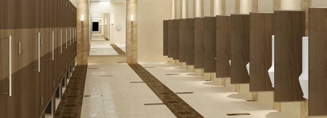 Corner wash basin with cabinet