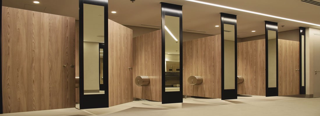 Toilet cubicle partition supplier in Dubai